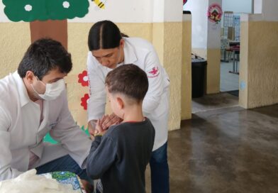 ESF do Bairro União realiza momento de cuidados odontológicos com as crianças