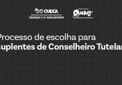 Edital – Conselho Municipal da Criança e do Adolescente Queluz-SP Edital – Conselho Municipal da Criança e do Adolescente Queluz-SP